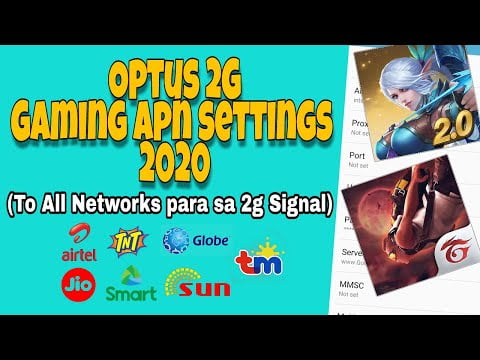 Read more about the article 3.22 MBPS Optus 2G – Apn Settings For Mobile Legends | Globe TM Sun TNT Smart