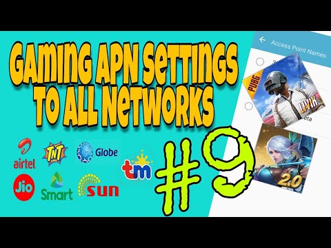 You are currently viewing #9 Gaming APN Settings 2020 | To All Networks | Globe TM Sun TNT Smart