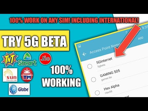 You are currently viewing Active 5G Beta in Any SIM With 1 Setting Only | TNT Apn Setting Tweaks PH | 5G Speed Test