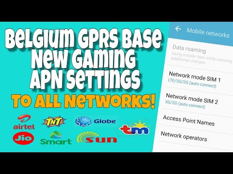 You are currently viewing Belgium GPRS Base New Gaming APN Settings | To All Networks!