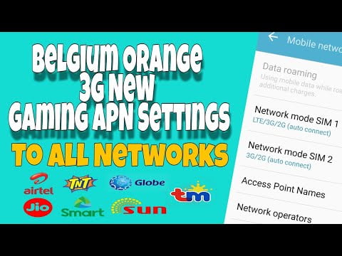 You are currently viewing Belgium Orange 3G New Gaming APN Settings | To All Networks