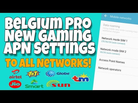 You are currently viewing Belgium Pro New Gaming APN Settings | To All Networks