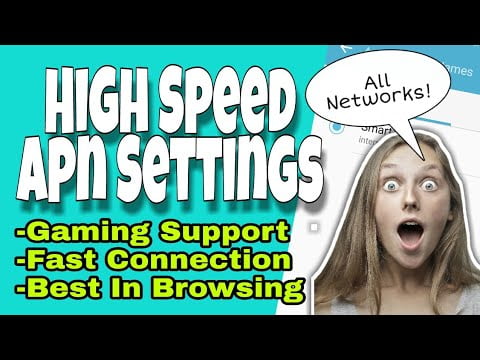 Read more about the article High Speed APN Settings | Gaming Support | Fast Connection | Best In Browsing To All Networks