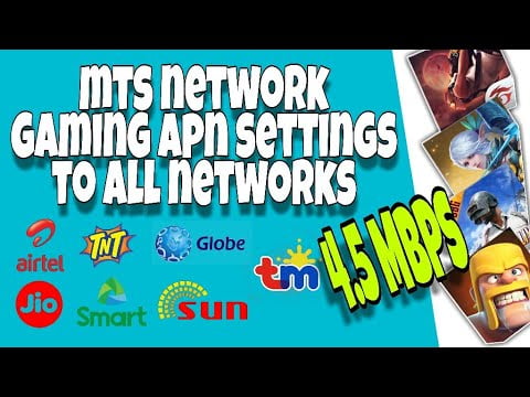 You are currently viewing MTS Network | New Gaming APN Settings for Sun TM Smart Globe TNT