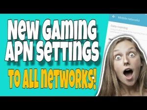 Read more about the article New Gaming APN Settings | To All Networks!