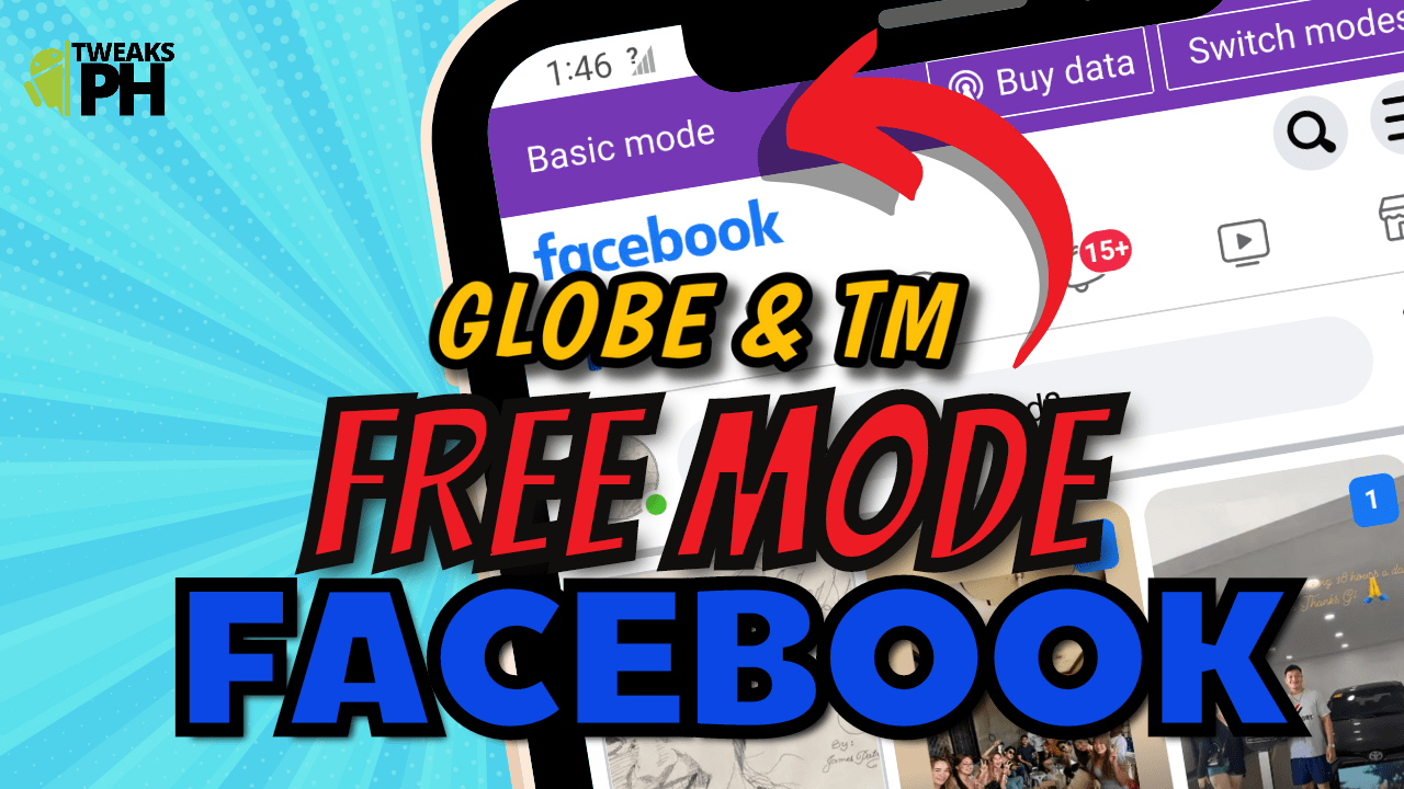 Activating Facebook Freemode on Globe and TM simcards using Facebook Lite